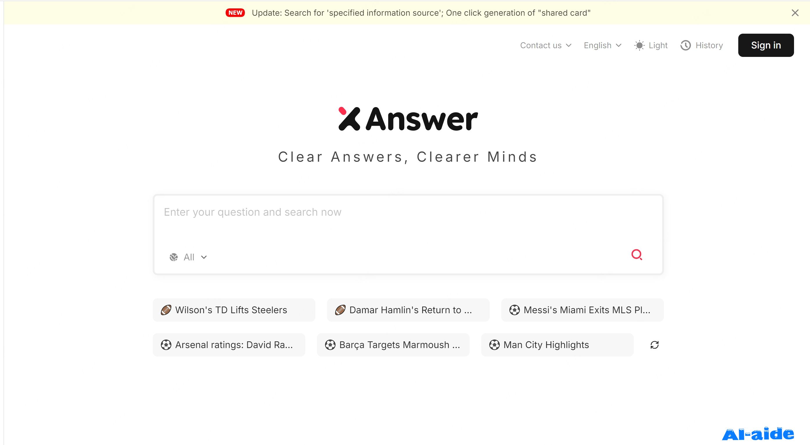 XAnswer