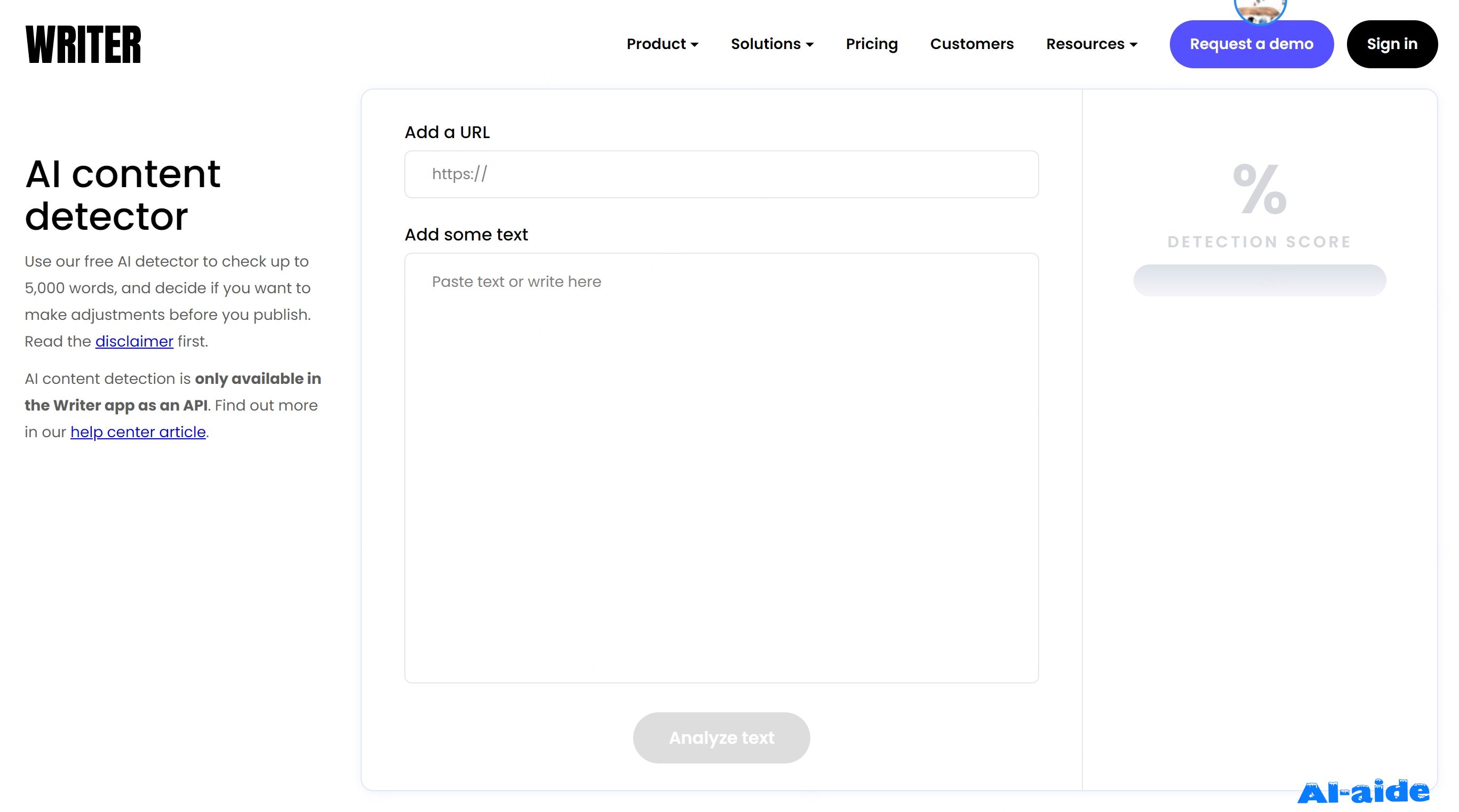AI Content Detector