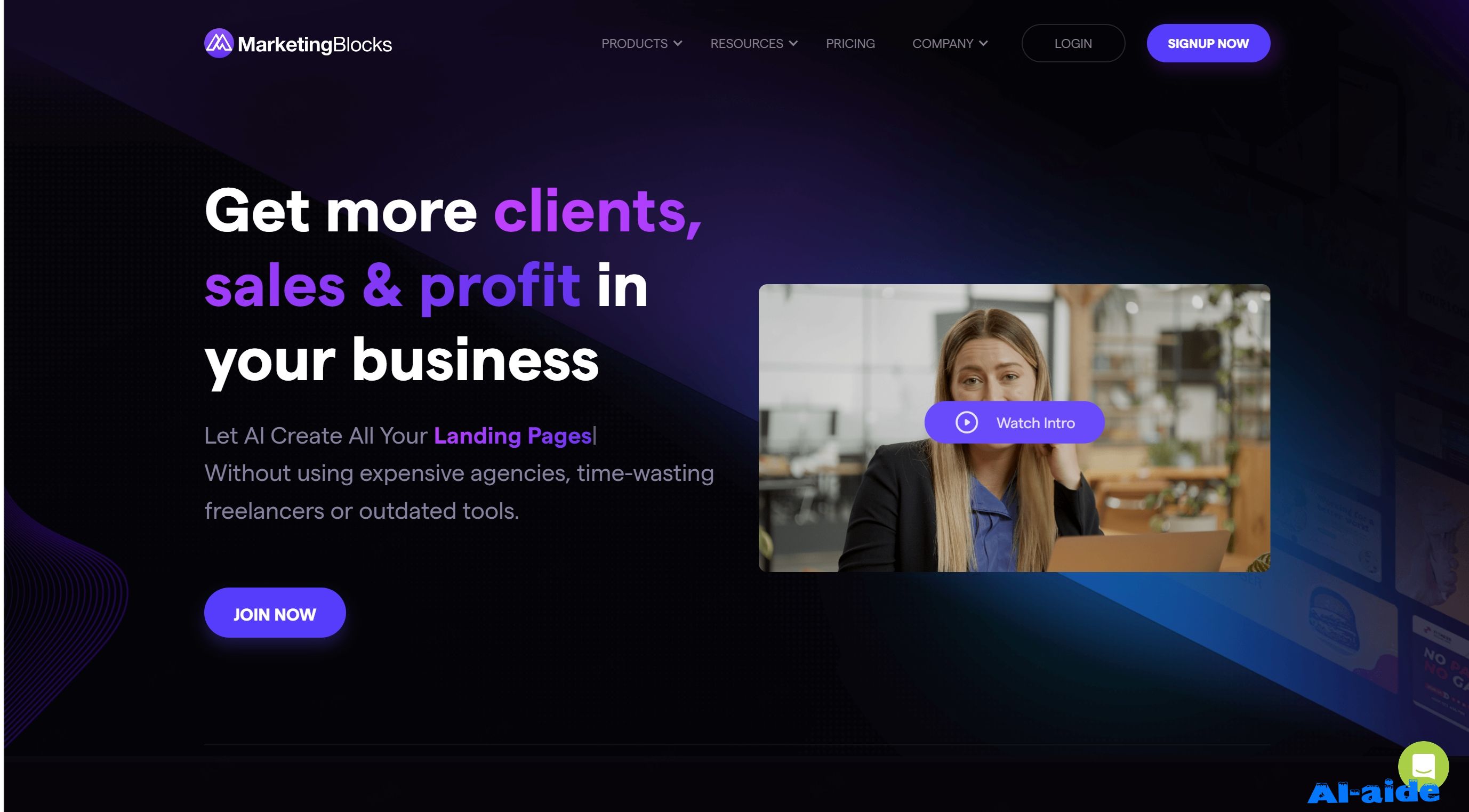 MarketingBlocks AI