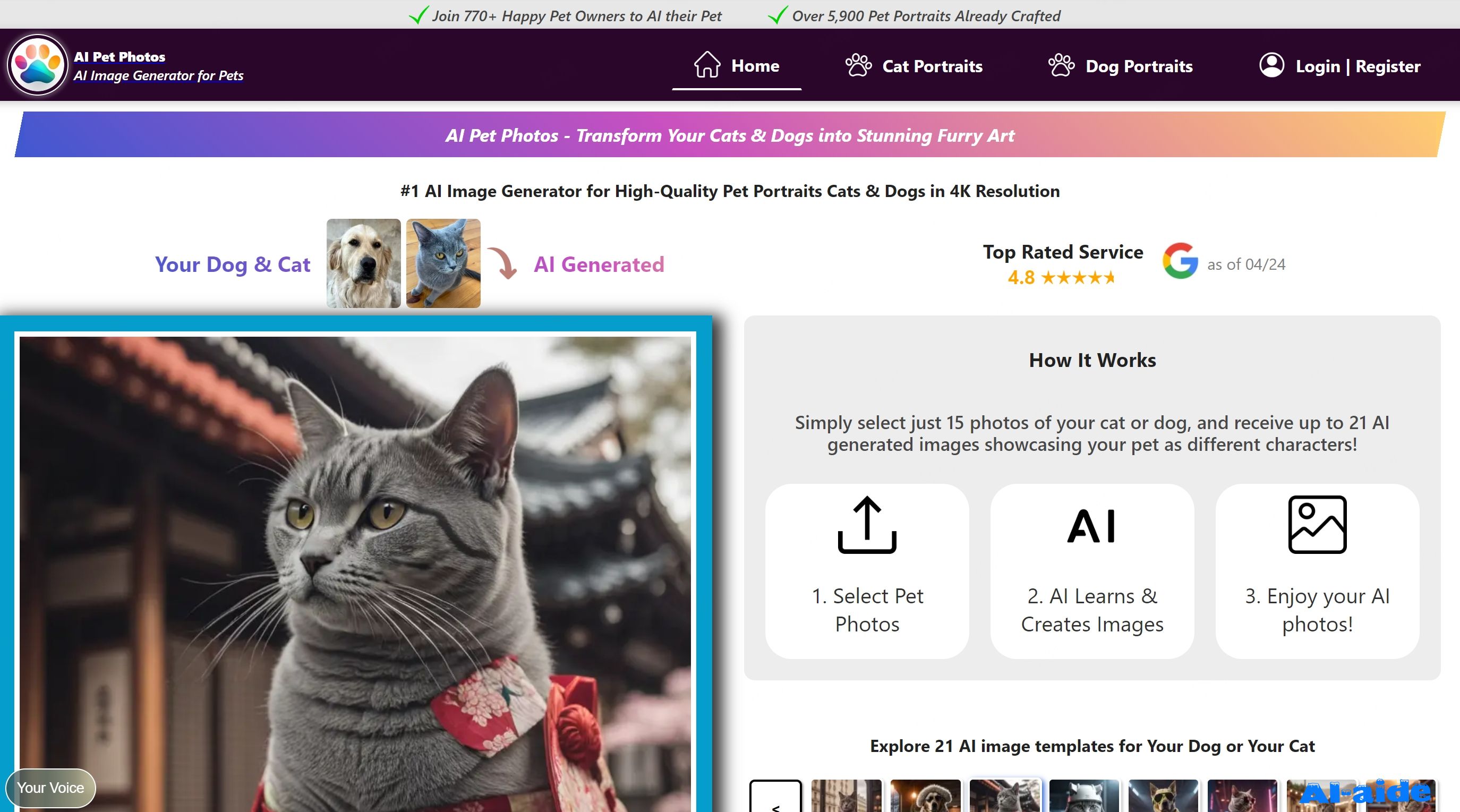 AI Pet Photos 妙宠相机