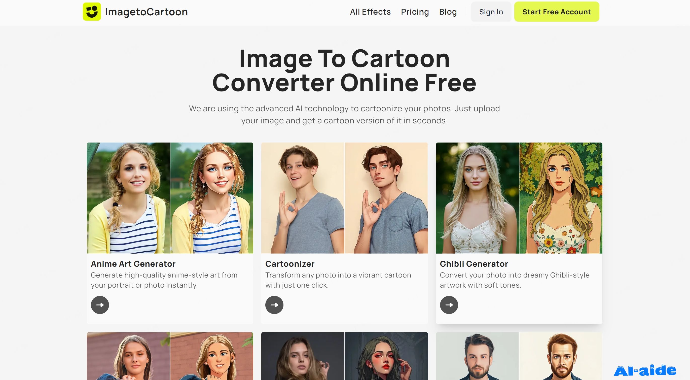 Image to Cartoon