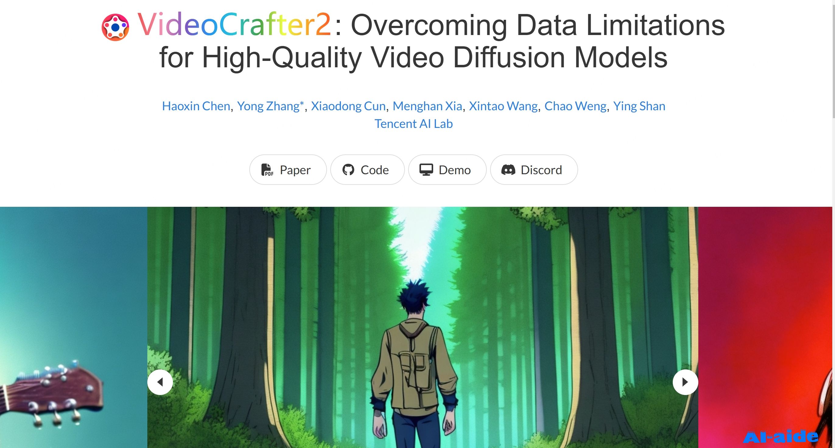 VideoCrafter2 