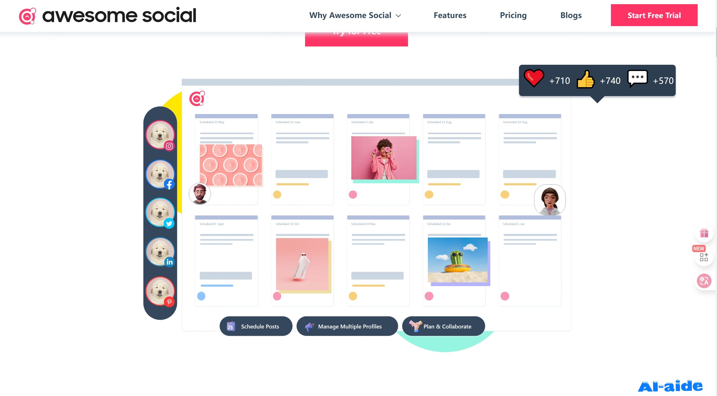 Awesome Social