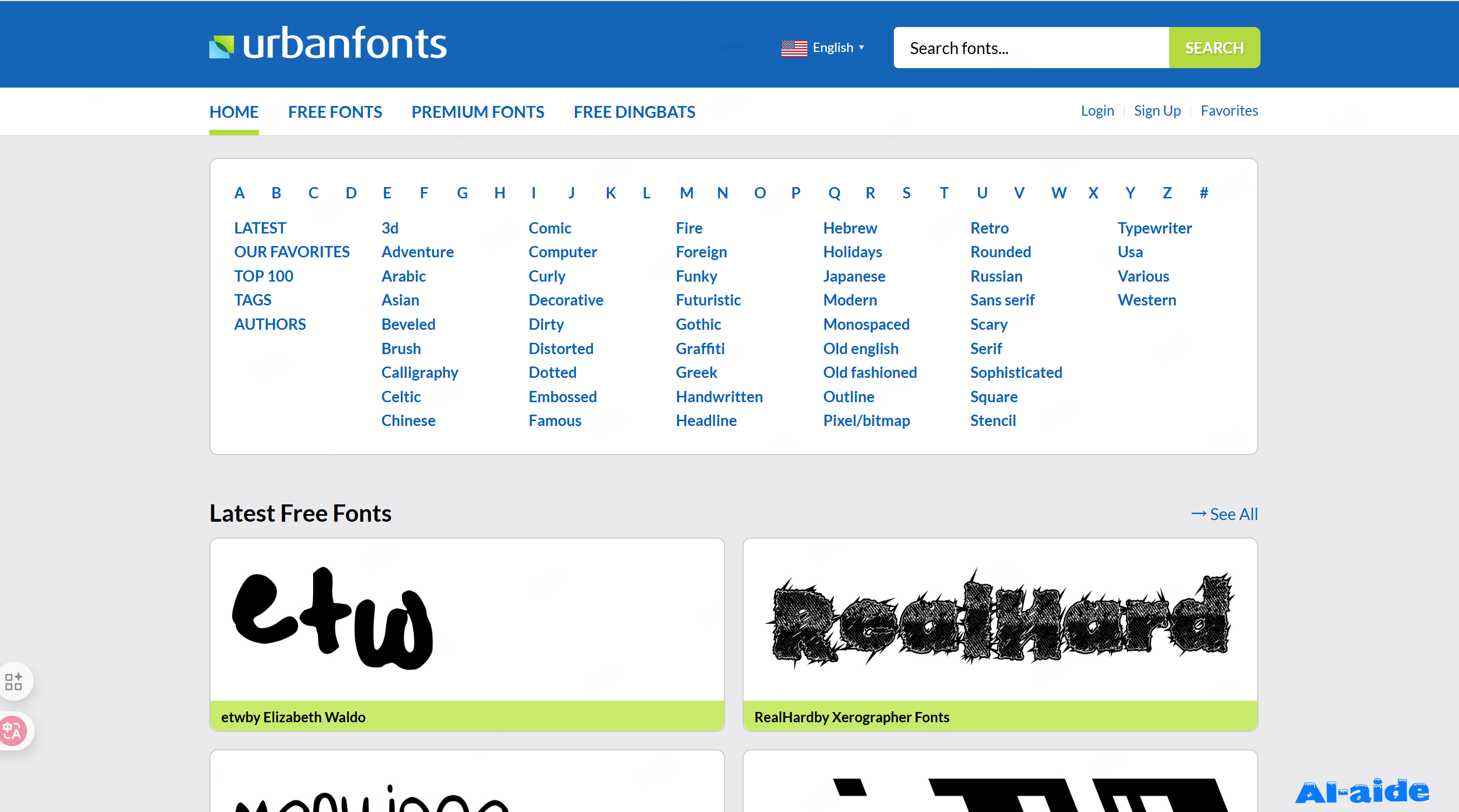Urbanfonts