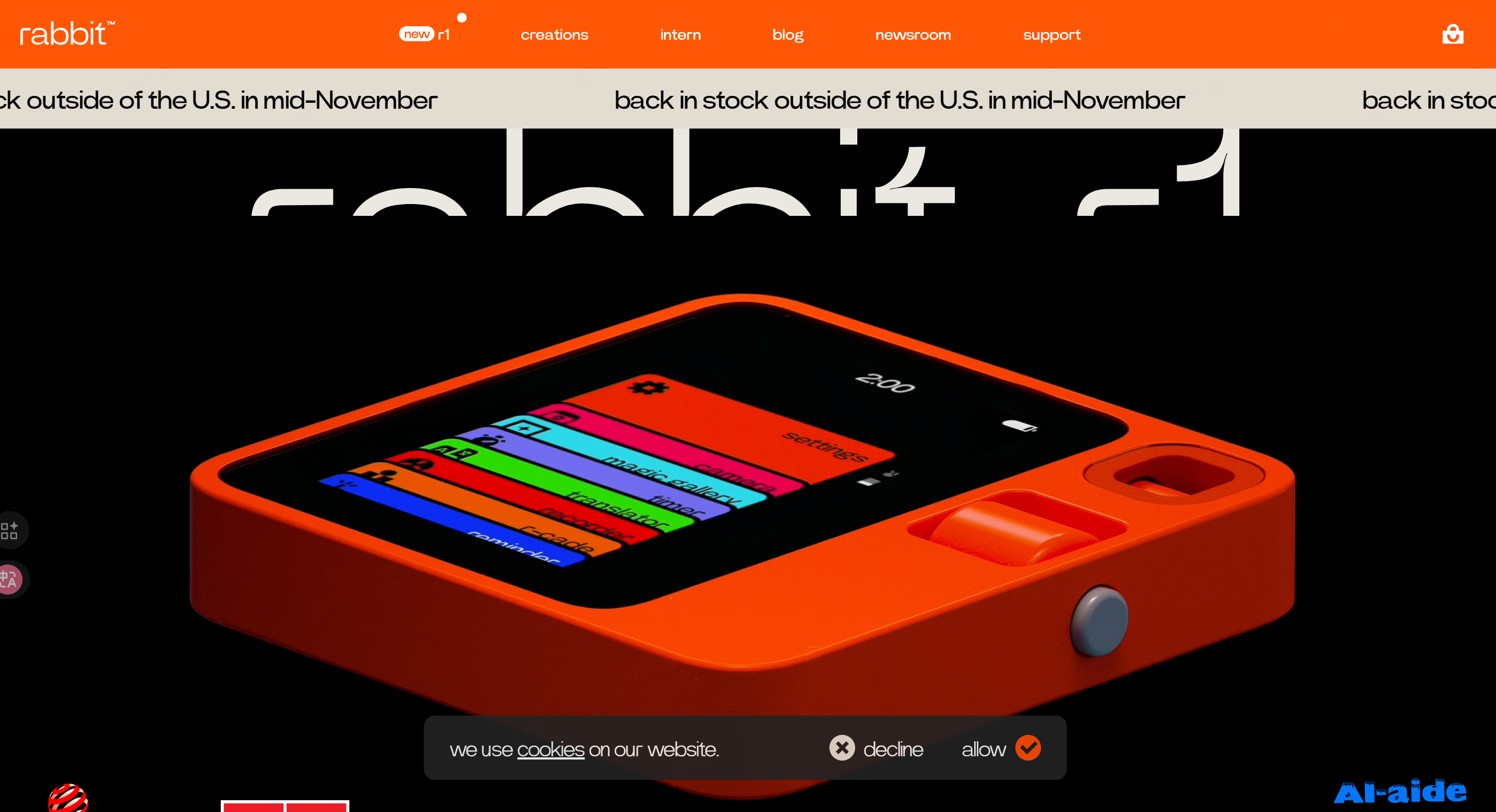 rabbitOS intern rabbitOS intern